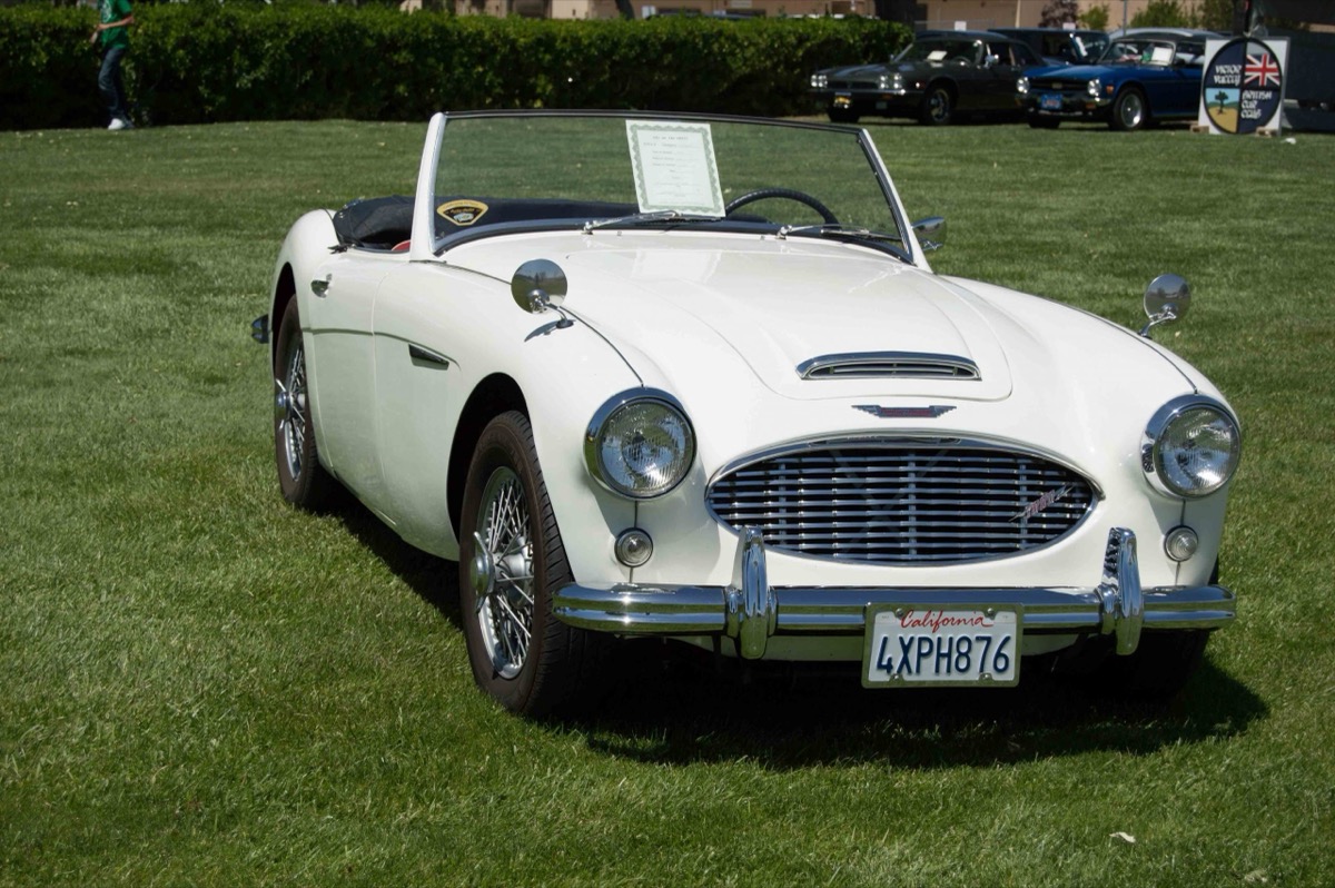 Victor Valley British Car Club members gathering